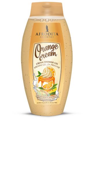 Afrodita ORANGE CREAM Cremiges Duschgel