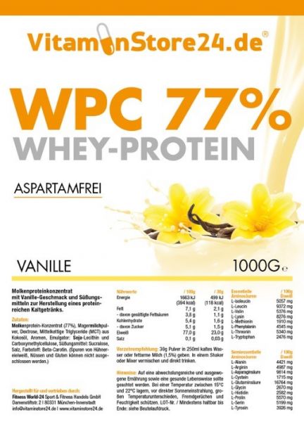 VitaminStore24 Whey Protein