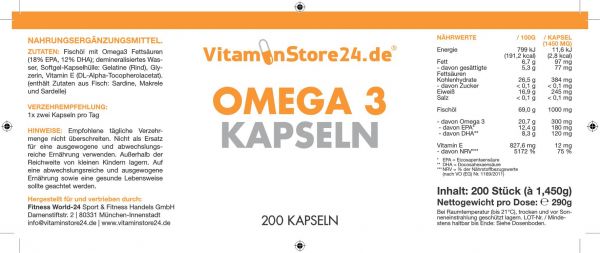 VitaminStore24 Omega 3