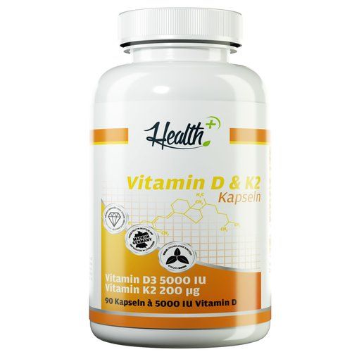 Health+ VITAMIN D3 & K2