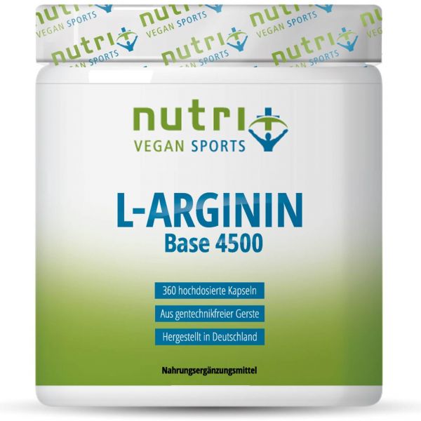 Nutri+ Vegan L-Arginin Base