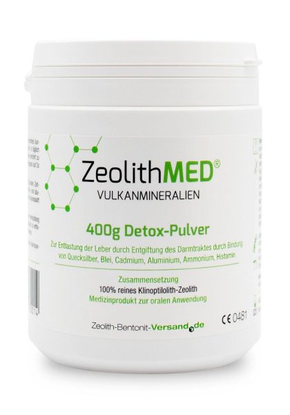 Zeolith MED® 400 Detox Pulver