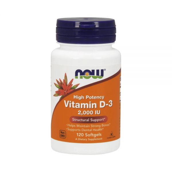 NOW Vitamin D3 2.000IU