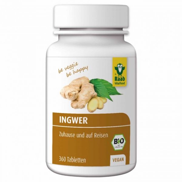 Raab Vitalfood Bio Ingwer Kapseln